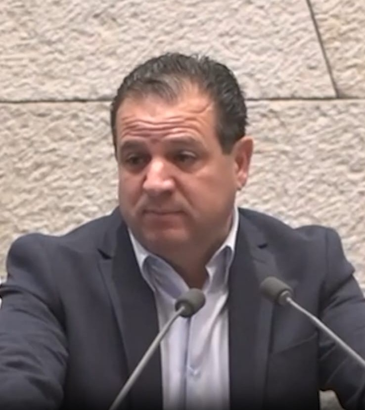 عضو الكنيست ايمن عودة يطرح معاناة الفلسطينيين على جسر ألنبي